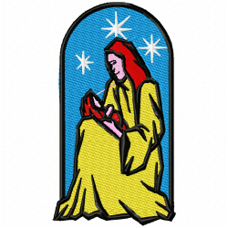 Characters Embroidery Design 6 Characters Embroidery Design 6